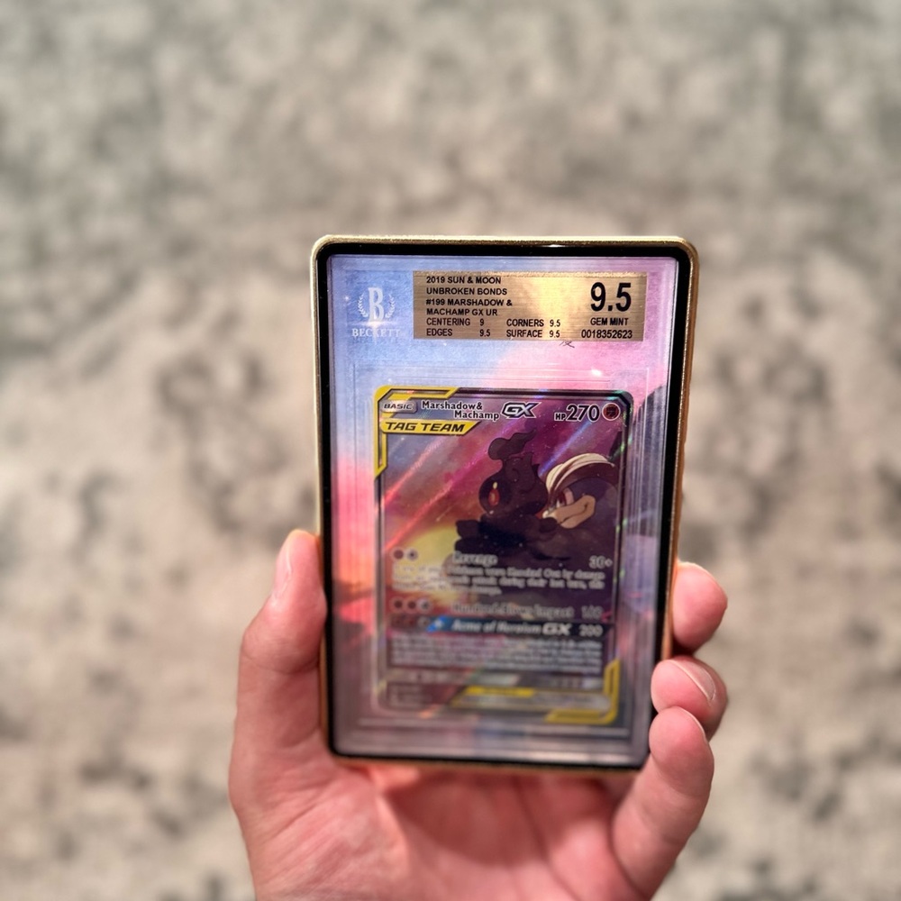 Graded Pokémon Tag Team GX Card